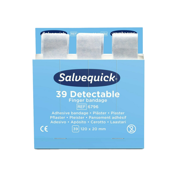 Salvequick dedektierbare Fingerverbände