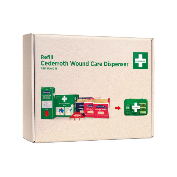 Nachfüllpaket für Cederroth Wound Care Dispenser